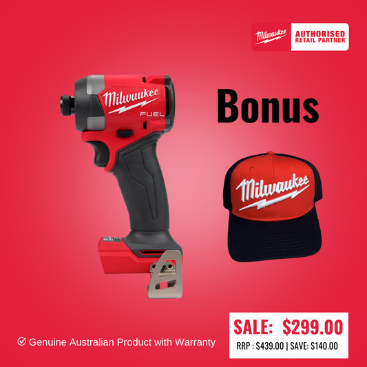 Milwaukee M18 FUEL™ 1/4" Hex Impact Driver (Tool Only) M18FID30