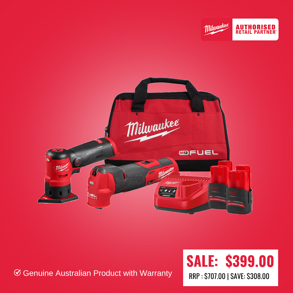 Milwaukee M12 FUEL™ 2 Piece Power Pack 2BW - M12FPP2BW252B