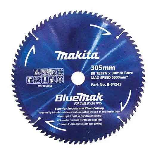 Makita Bluemak 305mm (12") 60 tooth blade A-89327 (FREE SHIPPING)