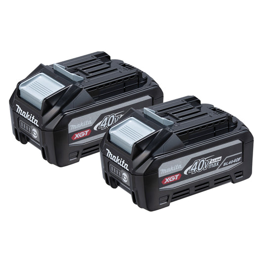 Makita 40V MAX 4.0AH BATTERY TWIN PACK - B-90510