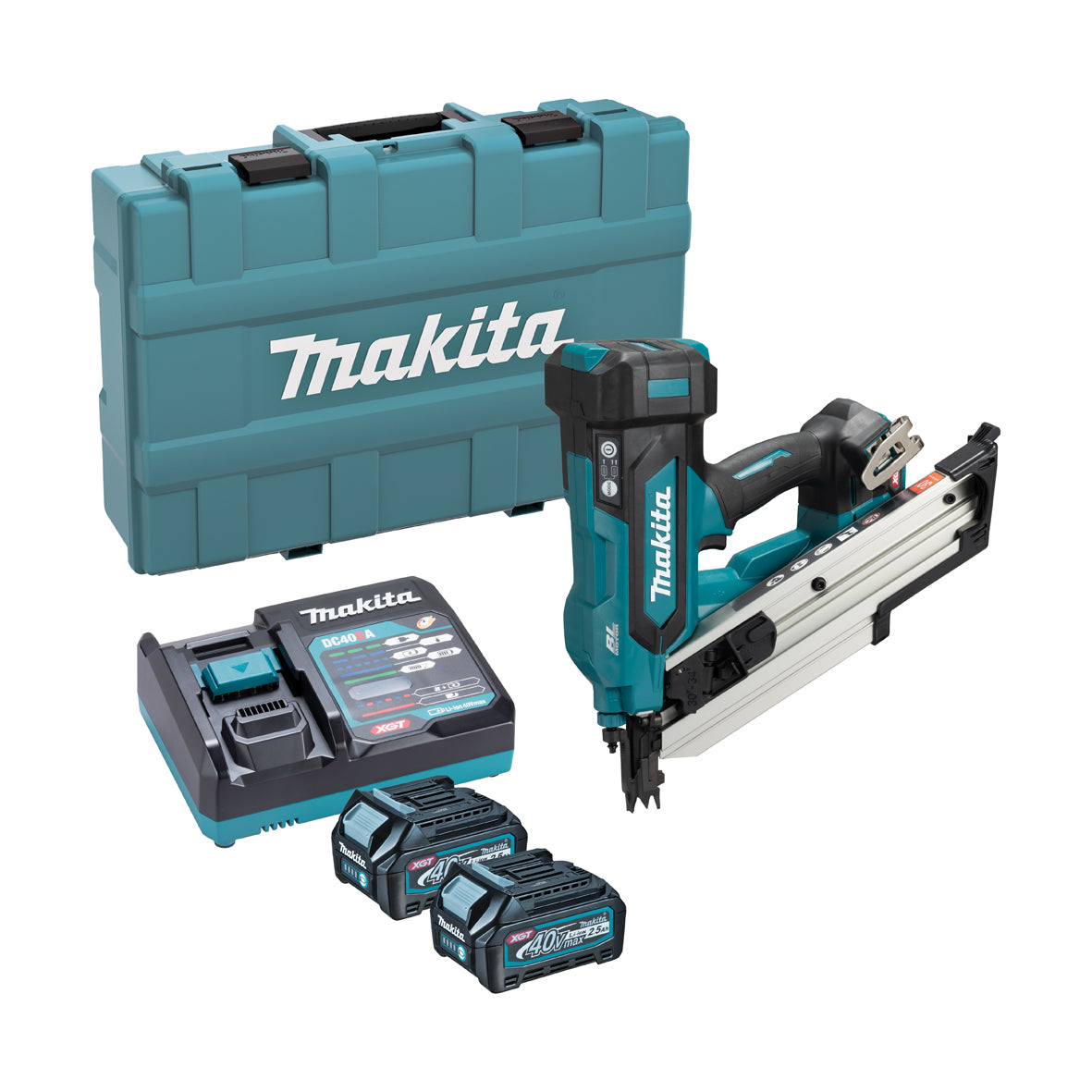 Makita 40V MAX BL 90MM FRAMING NAILER KIT - BN001GD201