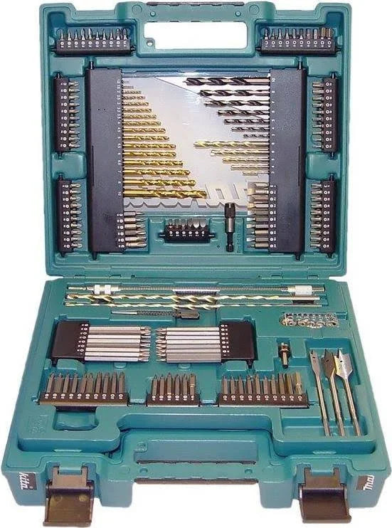 Makita D-37194 Bohrer-Bit-Set 200-tlg. – Umfangreiches Sortiment Für Bohren & Schrauben Inkl. Aufbewahrungskoffer
