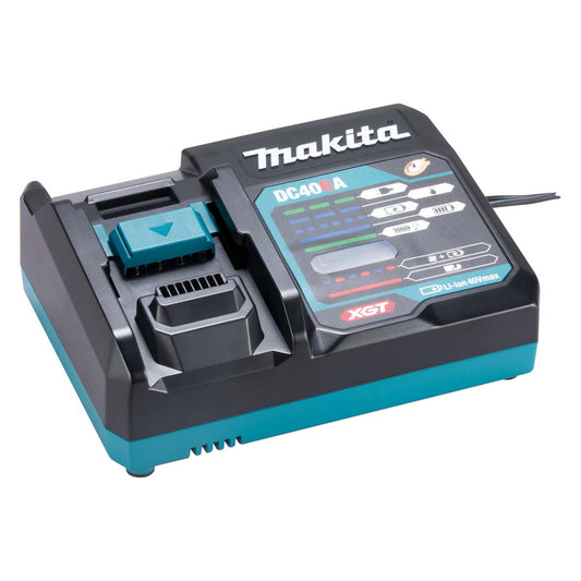 Makita 40V Max Single Port Rapid Charger DC40RA 191E09-4
