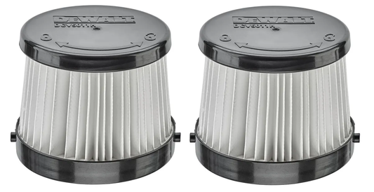 DEWALT Filter Dust Vacuum HEPA Suits DCV501LN-XJ DCV5011H-XJ (2 pack)