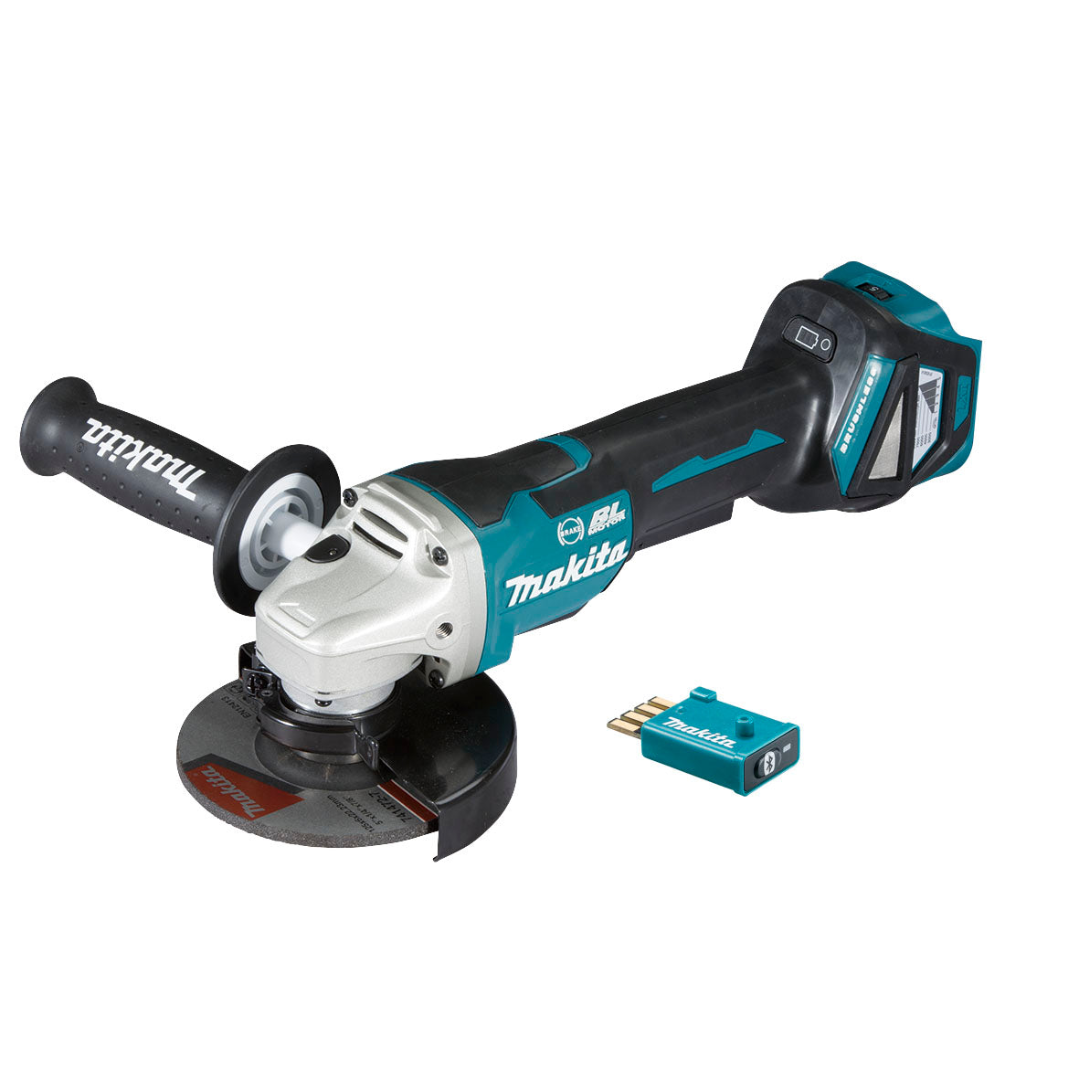 Makita 18V BL AWS 125MM ANGLE GRINDER - DGA518ZU