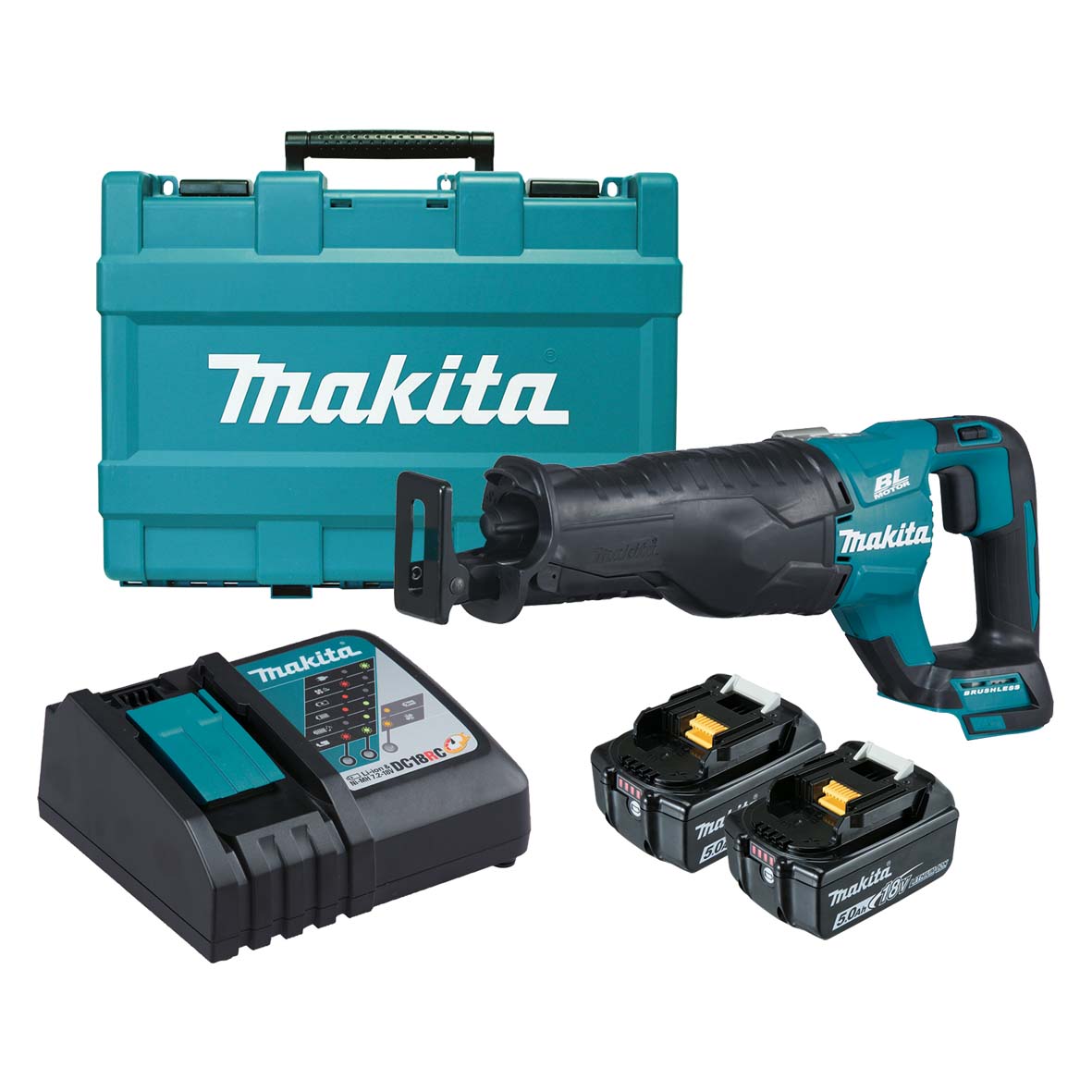 Makita 18V BRUSHLESS RECIPRO SAW - DJR187RTE