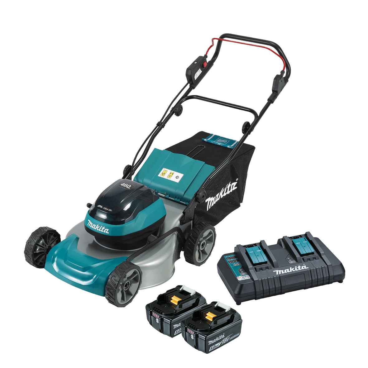 Makita 18VX2 BRUSHLESS LAWN MOWER 460MM - DLM466PT2