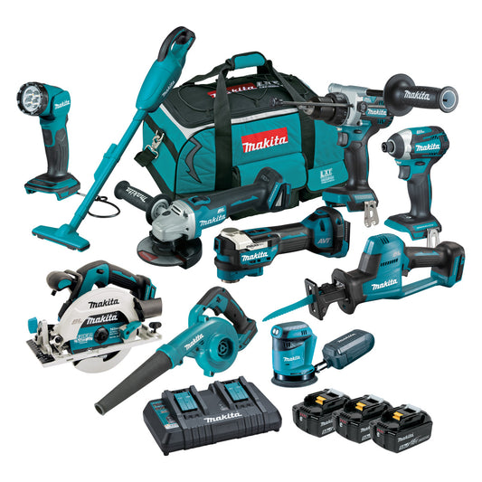 MAkita 18V Brushless 10 Piece Combo Kit DLX1061TX1