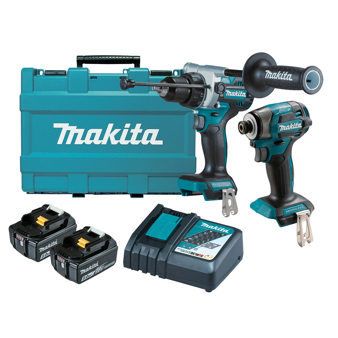 Makita 18V Brushless 2 Piece Combo Kit DLX2516T (FREE jigsaw VIA REDEMPTION)