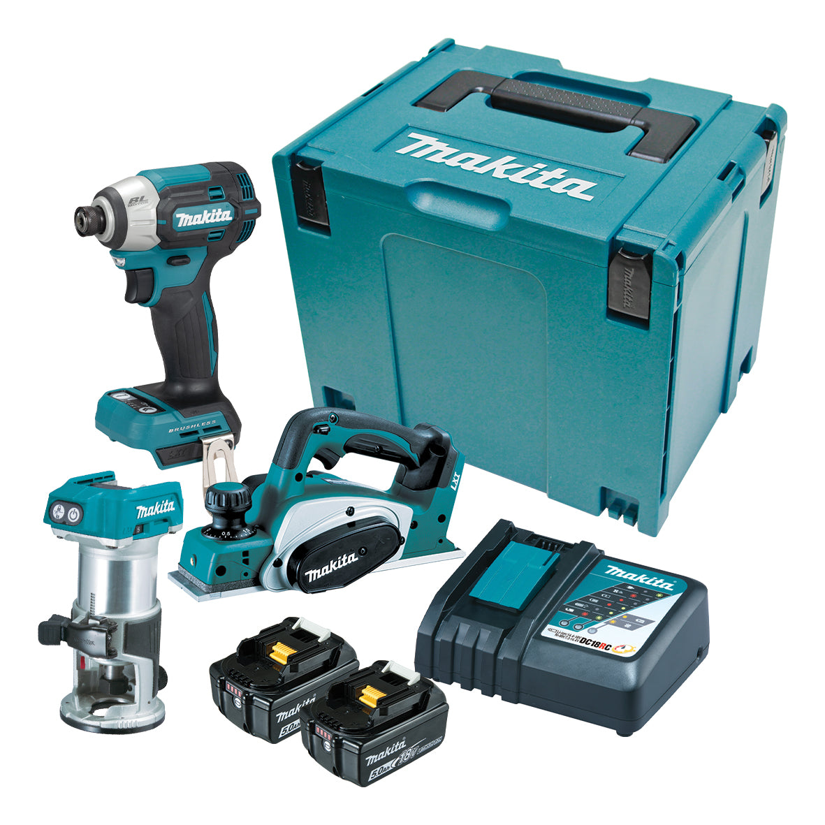 Makita 18V BRUSHLESS 3 PIECE COMBO LI-ION - DLX3206TJ