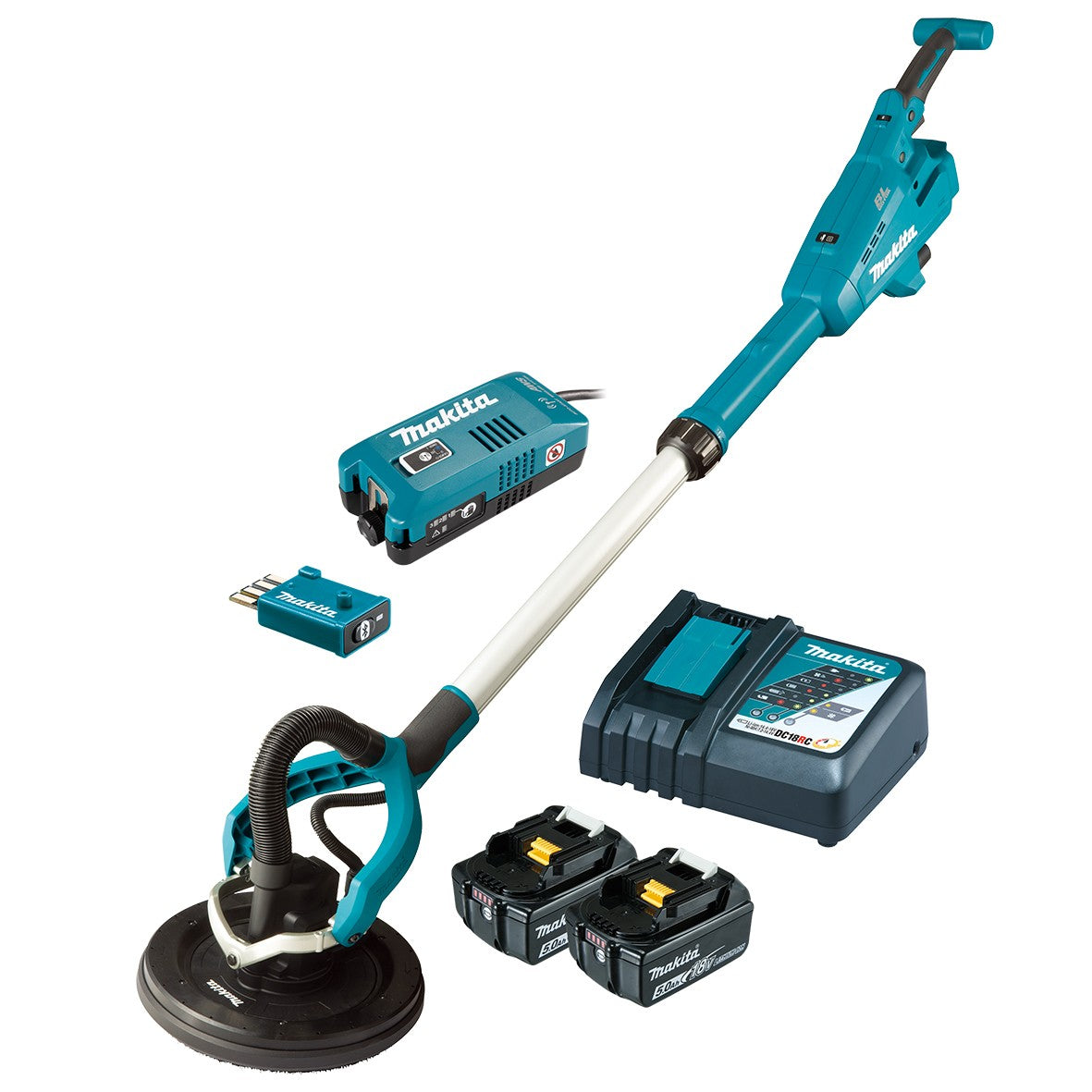 Makita 18V BRUSHLESS AWS DRYWALL SANDER KIT (L) - DSL801TUX2