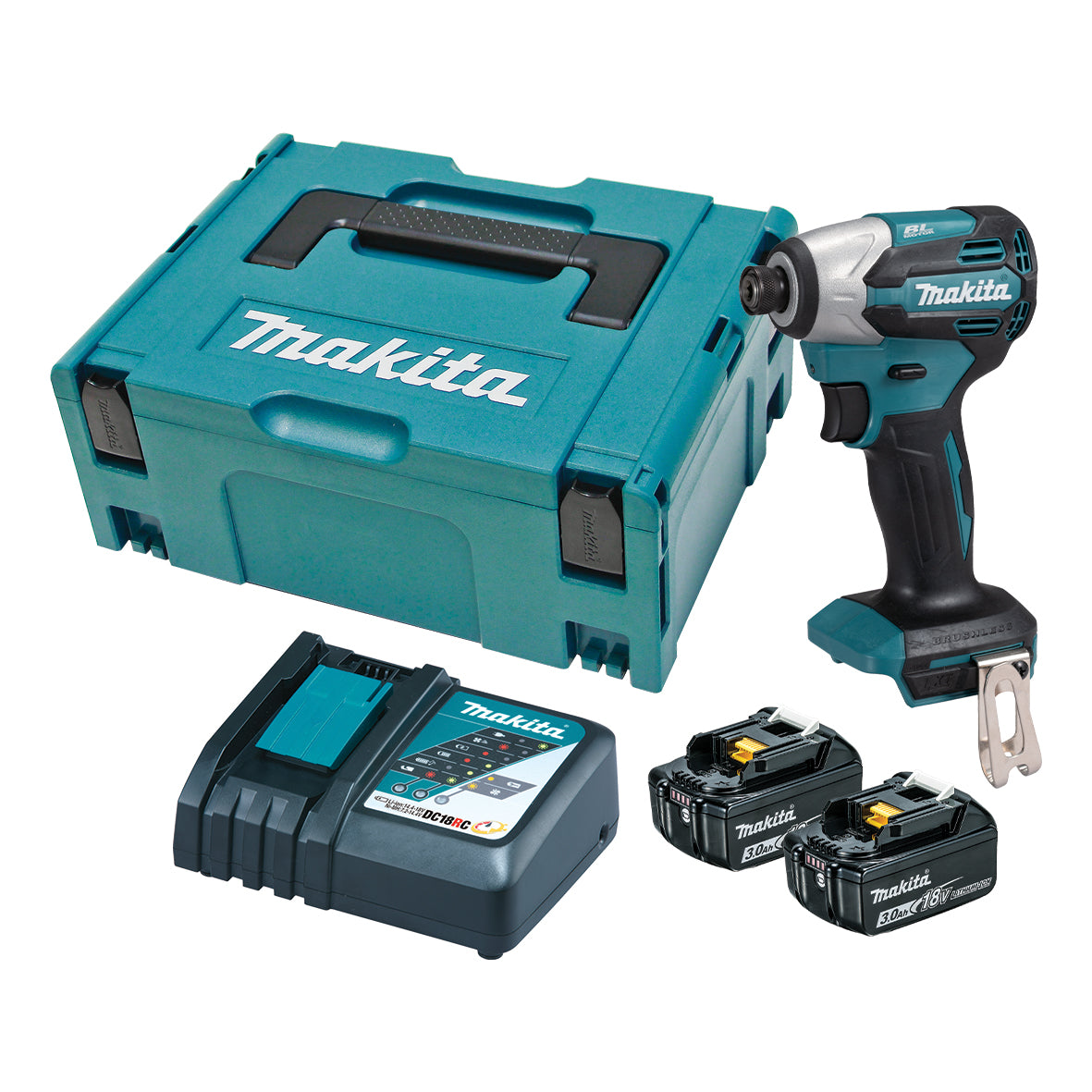 Makita 18V BRUSHLESS IMPACT DRIVER - DTD158RFJ