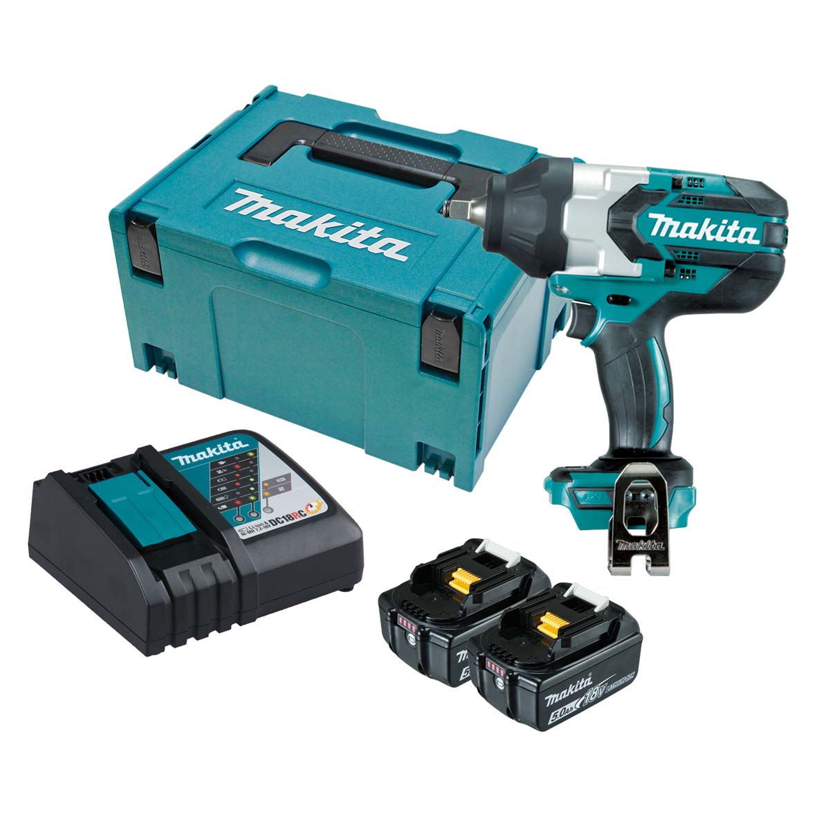 Makita 18V BRUSHLESS 1/2 IMPACT WRENCH LI-ION - DTW1002RTJ