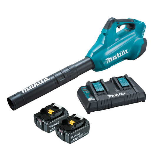 Makita DUB362PT2 18Vx2 Brushless Turbo Blower Kit (WIth 2 extra FREE 5.0Ah batteries via redemption)