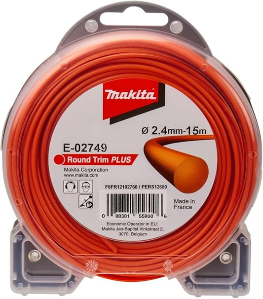 Makita Round Trim Line 2.4mm x 15m E-02749