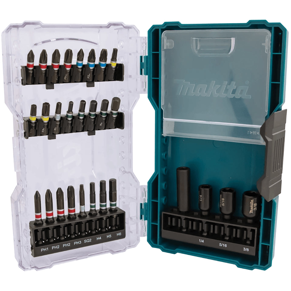 Makita 28pce Impact Driver Bit Set E-12625