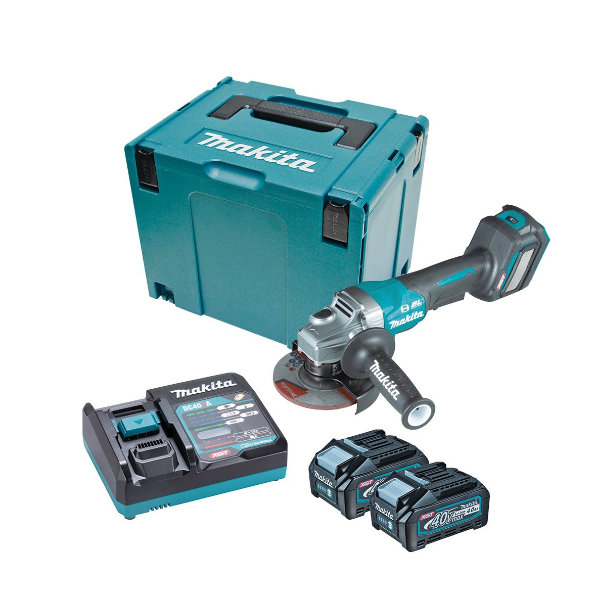 Makita 40V MAX BL 125MM (5IN) ANGLE GRINDER KIT - GA029GM201
