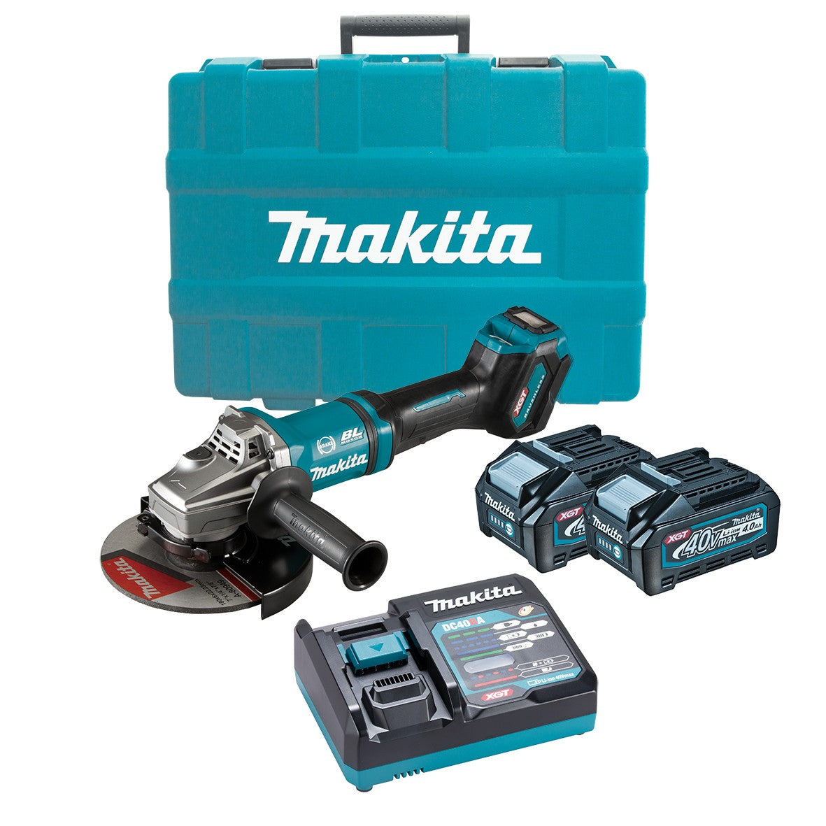 Makita 40V MAX BL 180MM (7IN) ANGLE GRINDER KIT - GA037GM201