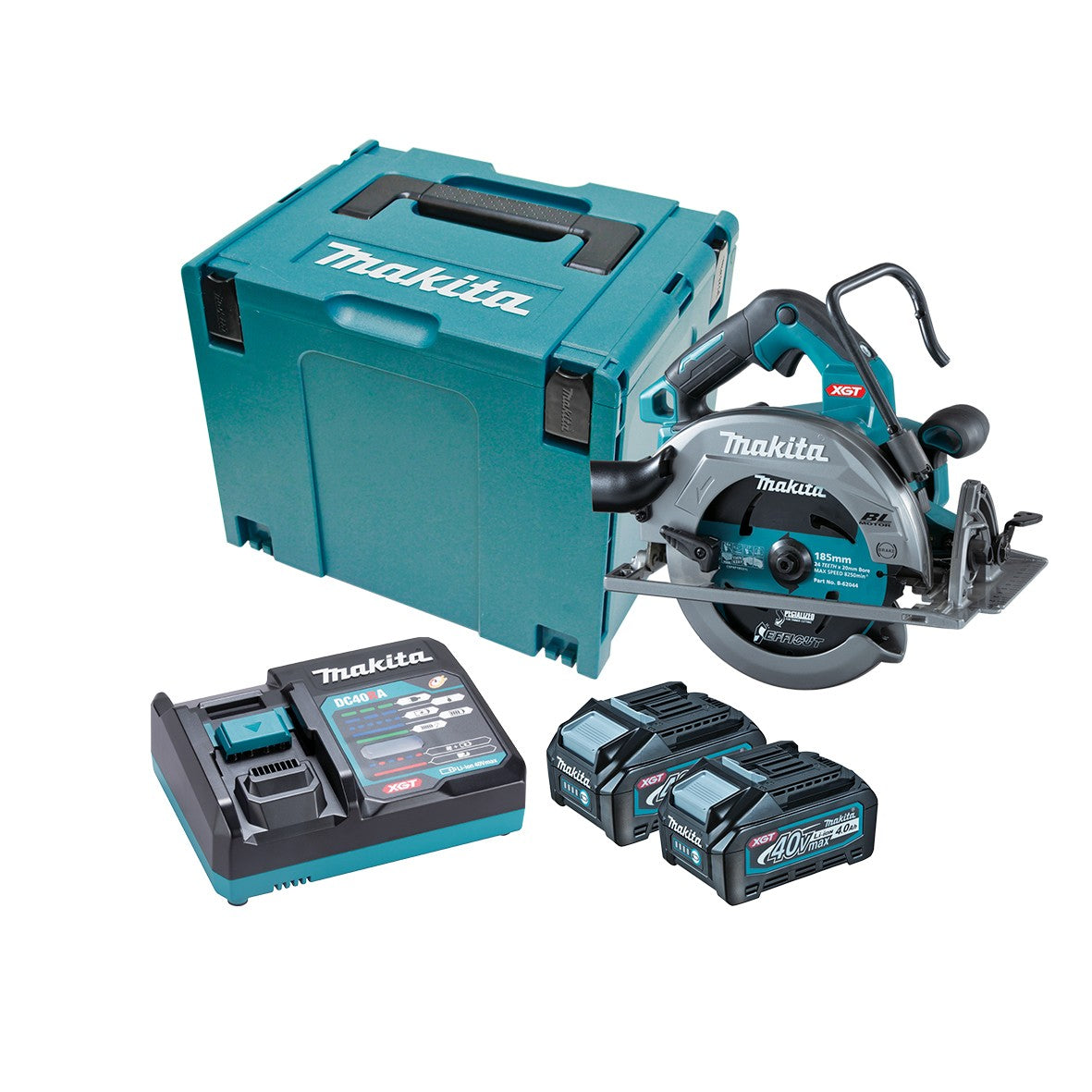 Makita 40V MAX BL AWS 185MM CIRCULAR SAW KIT - HS003GM201