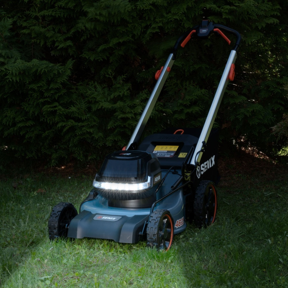 SENIX 2X2 36V Brushless 46cm (18") Self-Propelled Lawnmower Kit (2 EXTRA BATTERIES FREE) FREE DELIVERY AUSTRALIA WIDE
