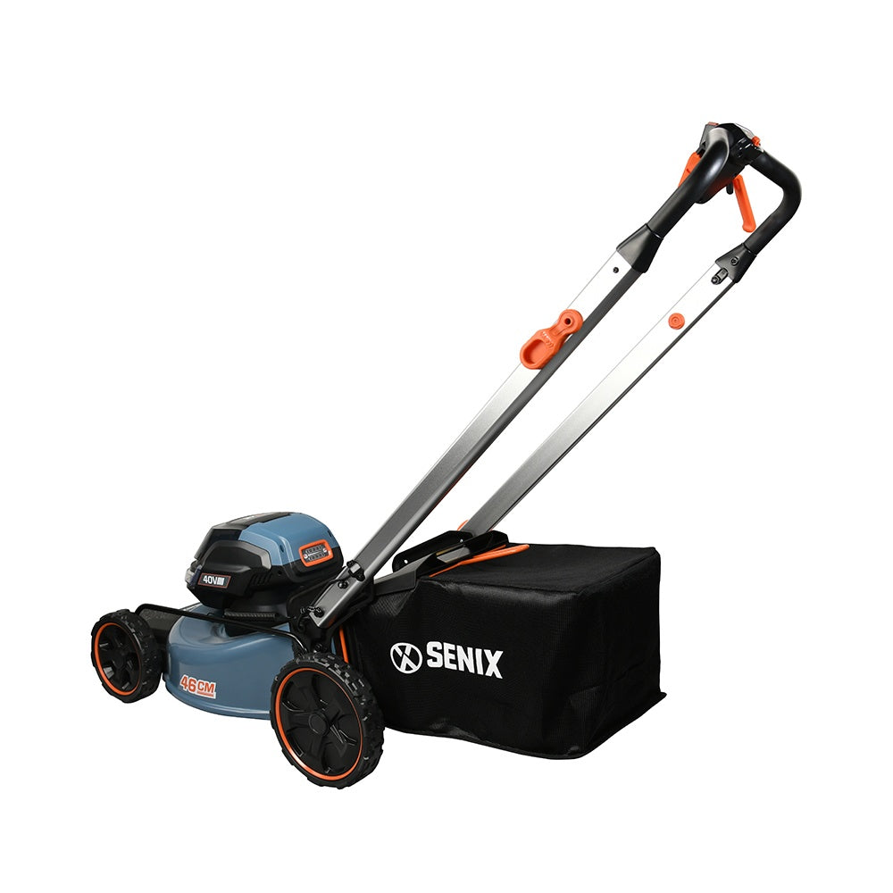 SENIX 2X2 36V Brushless 46cm (18") Self-Propelled Lawnmower Kit (2 EXTRA BATTERIES FREE) FREE DELIVERY AUSTRALIA WIDE