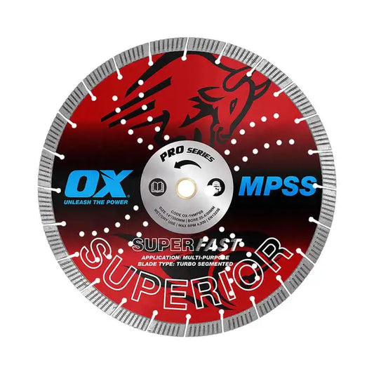 OX 350mm PRO SERIES Segmented Diamond Blade OX-14MPSS