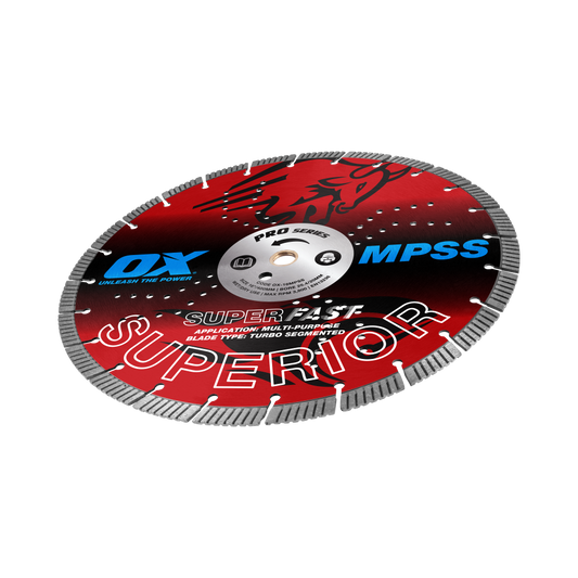 OX Pro MPSS GP Fast Turbo Superior Diamond Blade – 16-Inch