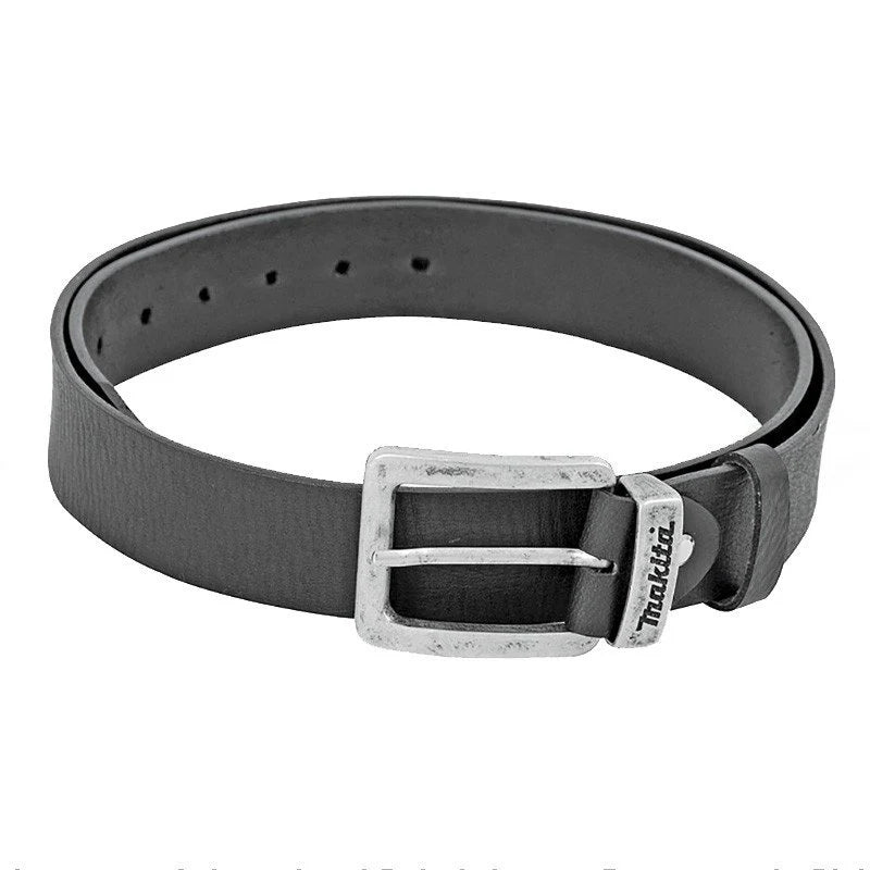 Makita Dress Leather Belt Brown Medium P-72229