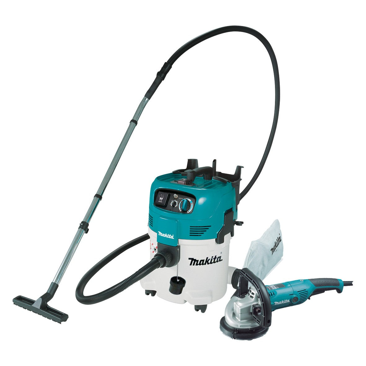 Makita 240V 2 PIECE VACUUM COMBO (L) - PC5000C-VC30MX1