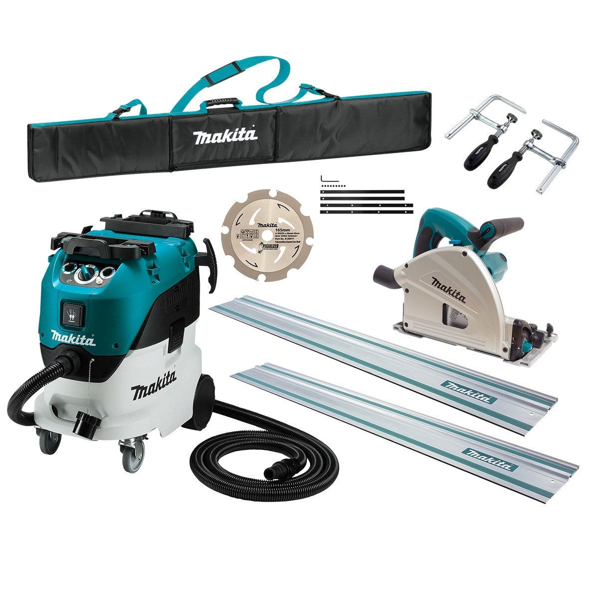 Makita 240V 2 PIECE VACUUM COMBO - SP6000JT2X-VC42MX2