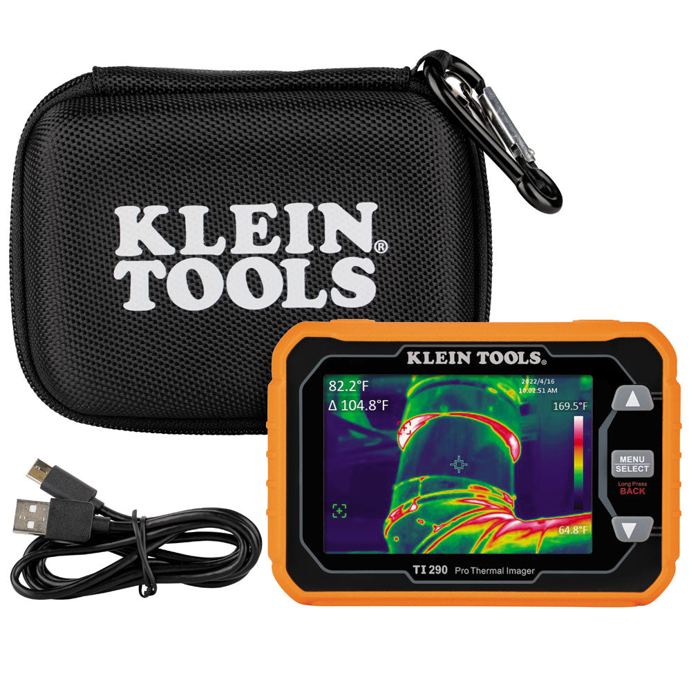 KLEIN TOOLS Rechargeable Pro Thermal Imaging Camera, 49,000 Pixels, Wi-Fi Data Transfer