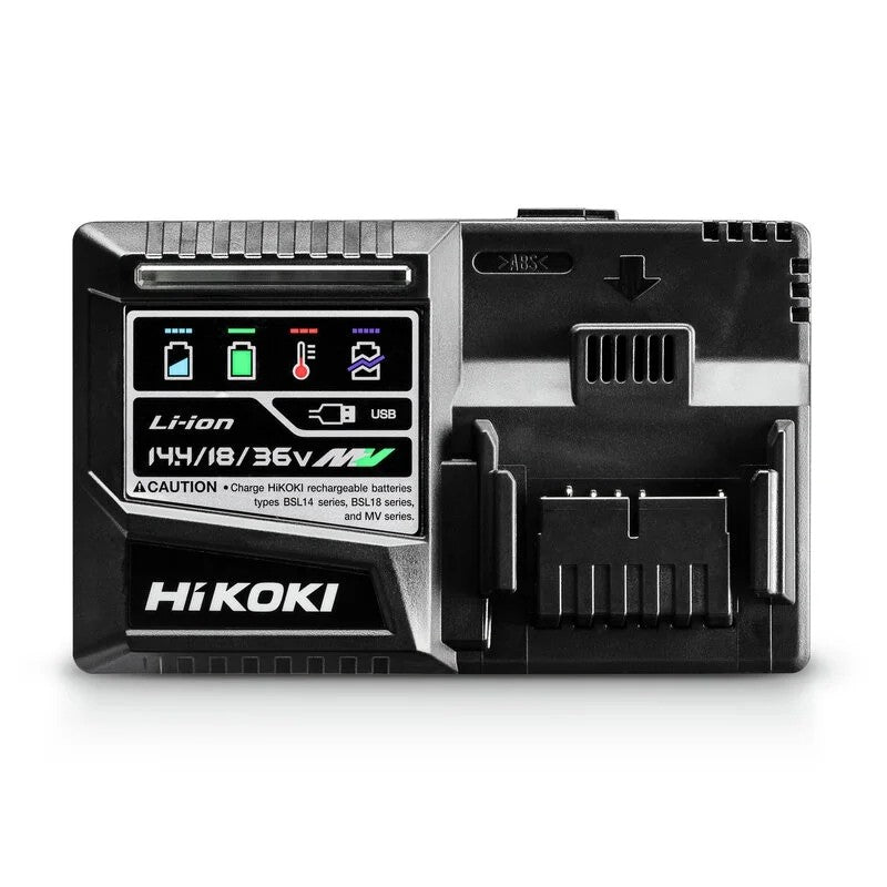 Hikoki MultiVolt Rapid Smart Charger UC18YSL3(H0Z)