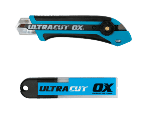 OX Pro Snap Off Knife – 25mm – Combo Pack with Blades