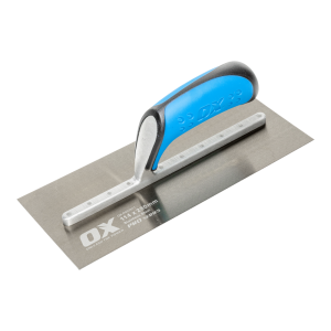 OX Pro Golden Steel Finishing Trowel – 114mm x 280mm