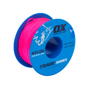 OX Trade Builders Line – Pink #8 | 50m