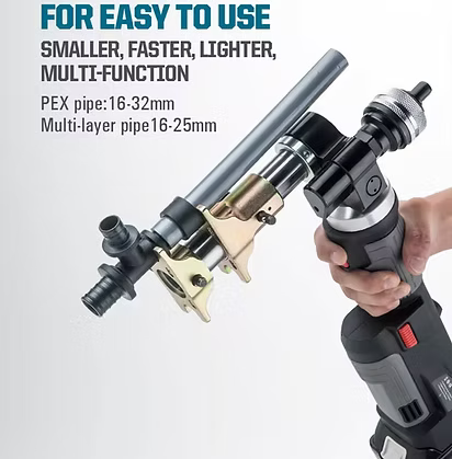 Zupper PZ-1240 - Battery Power Axial Press & Expand Tool